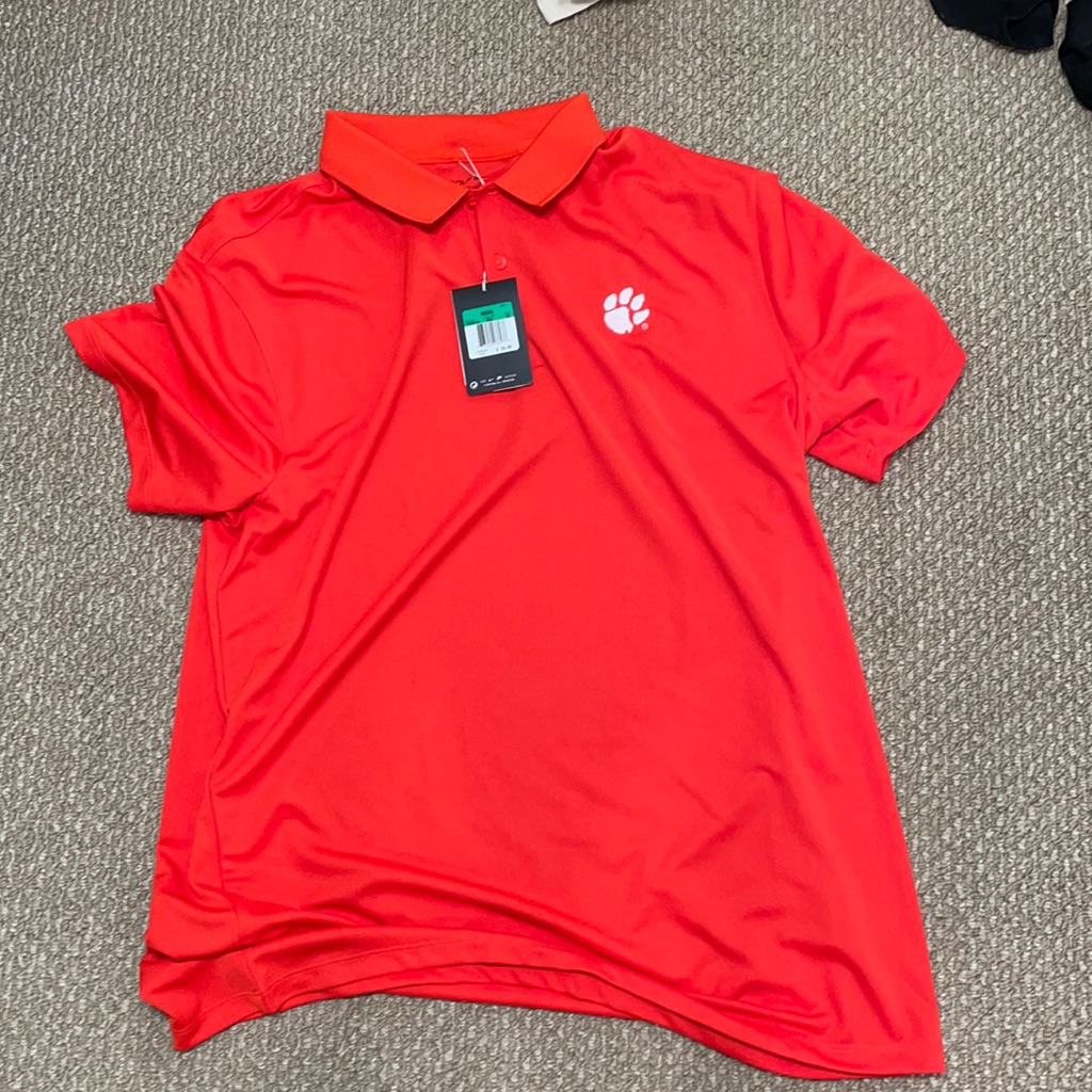 Xl Nike Drift Clemson Tiger Mens Golf Tee